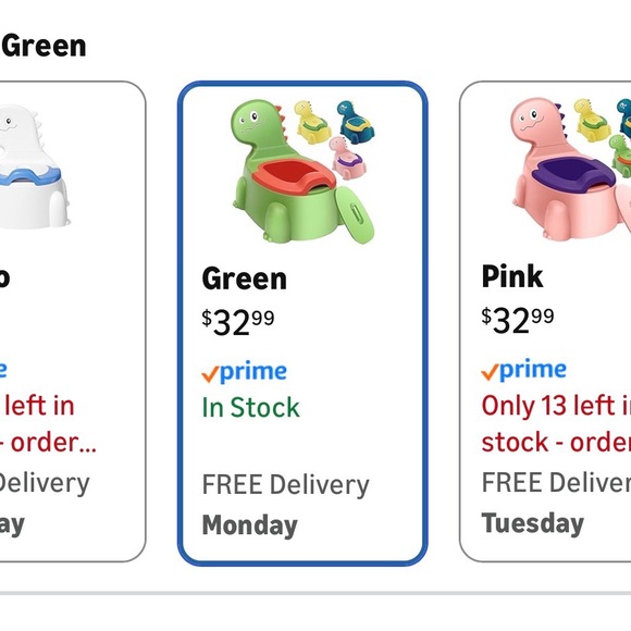 Cute Dinosaur Shaped Training Potty - Picture 3 of 4